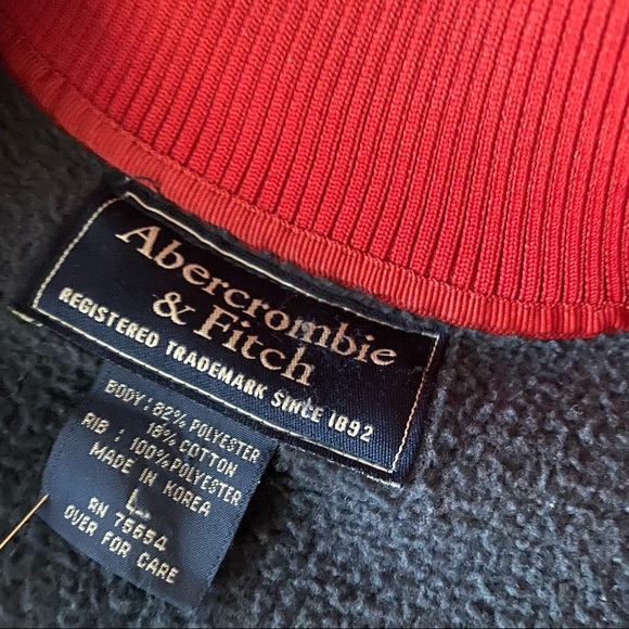 Abercrombie & Fitch thick zip up jacket, Size L - Picture 6 of 10